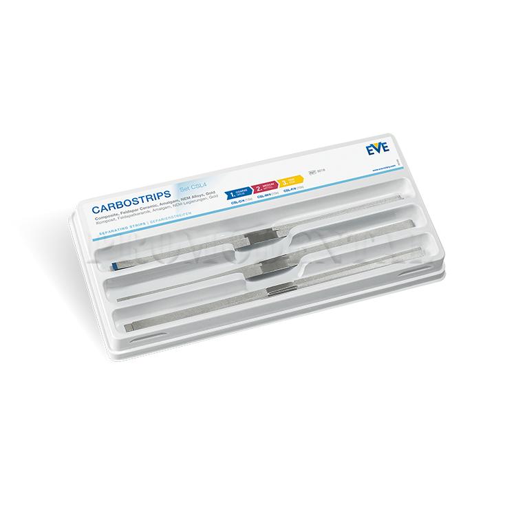 Strips à polir métalliques CARBOSTRIPS CSL4