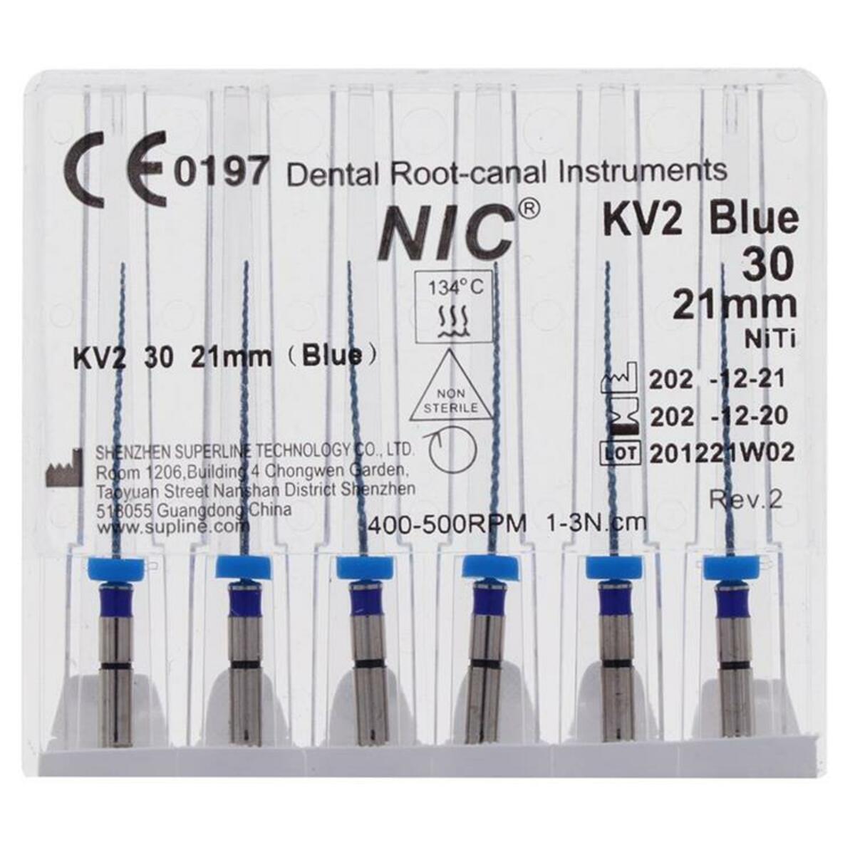 NIC® K-Pro file .02 / 21mm - ISO 25