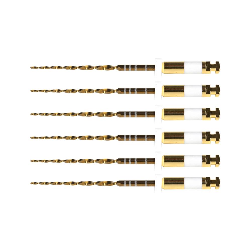 PoloDent RCP Gold limes CA large 25 mm 6 pcs