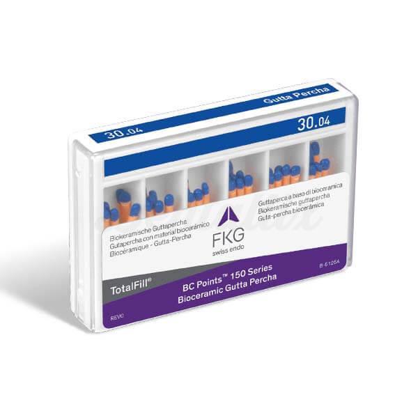 TotalFill BC HiFlow : Embouts en biocéramique Gutta-percha avec 4% de conicité (60 pcs)