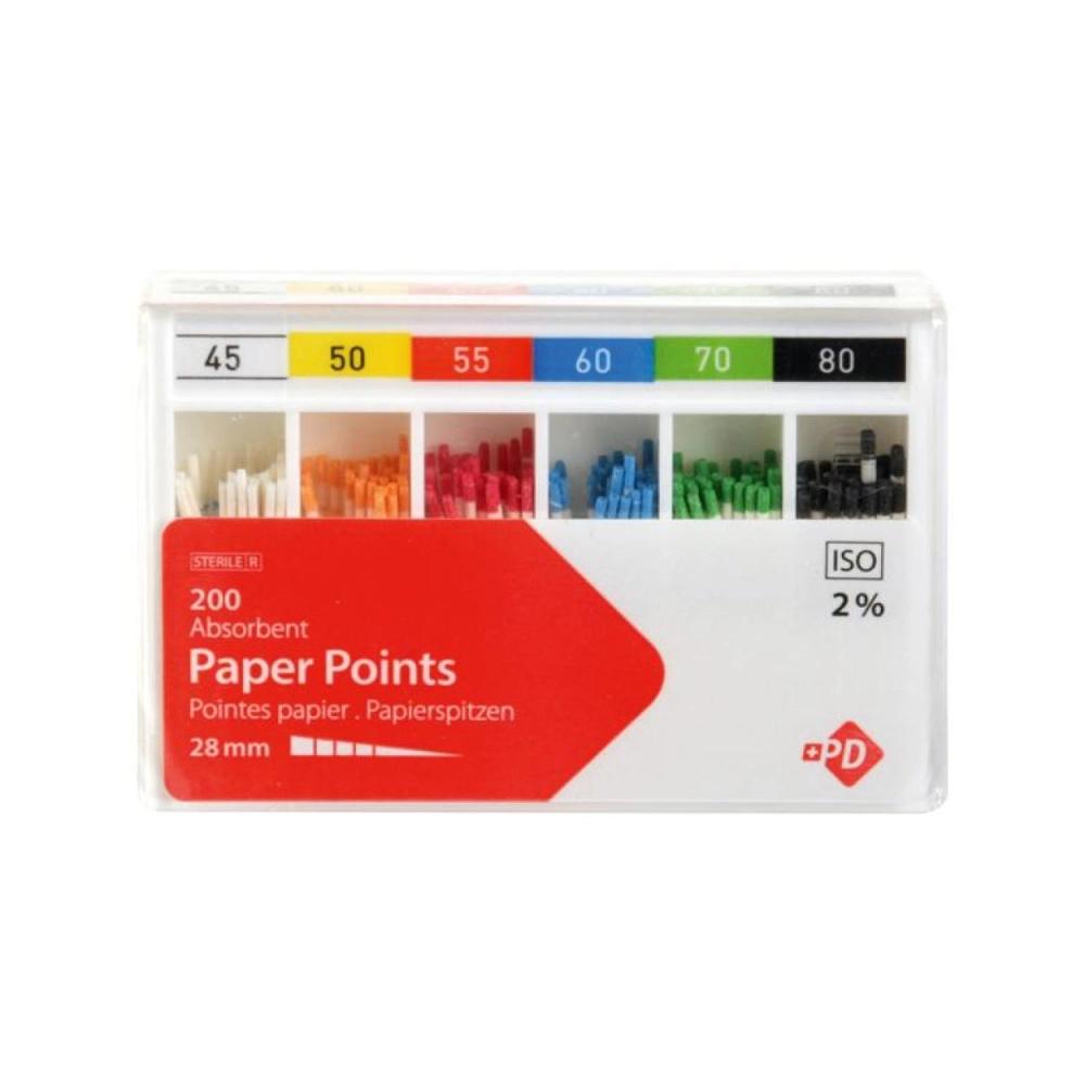 P.D. Color Pointes en papier no.45-80 200 pcs