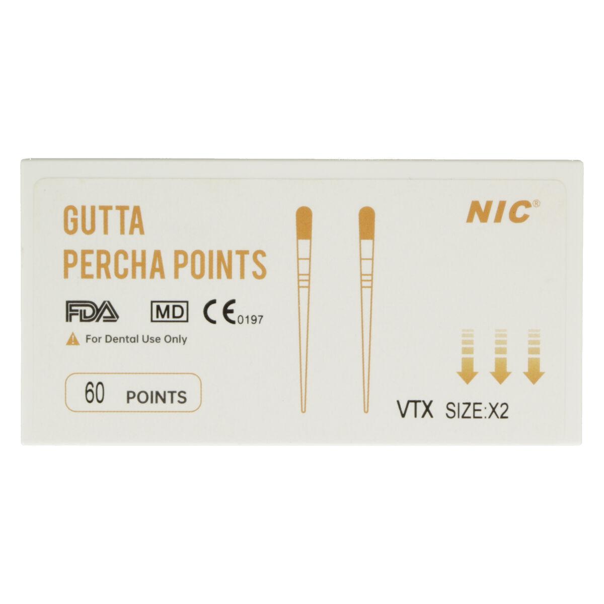 NIC® Gutta Percha Points - X5