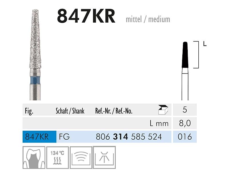 847 KR FG 016 diamantinstrument