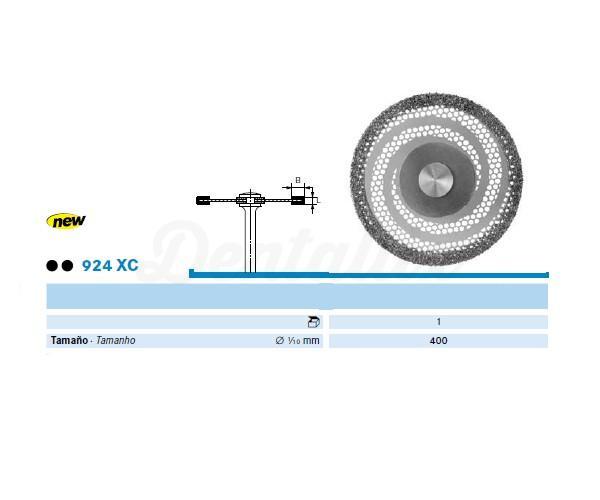 Disque diamanté rigide 924XC pour pièce à main