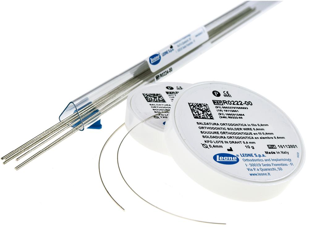 Soudure orthodontique en fil, 0.4 mm