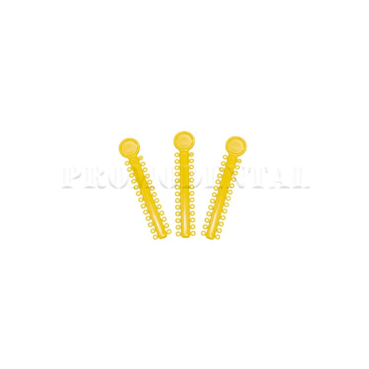 Ligatures élastomériques – jaunes
