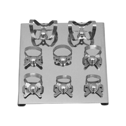 FIT RUBBERDAM PLATEAU AVEC 8 CRAMPONS