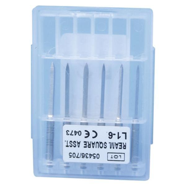 Screw Posts Reamers - Assortiment 1-6, 6 pcs
