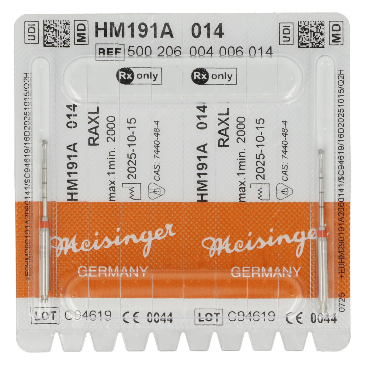 Meisinger ENDO ACCESS BURS 191A - 014