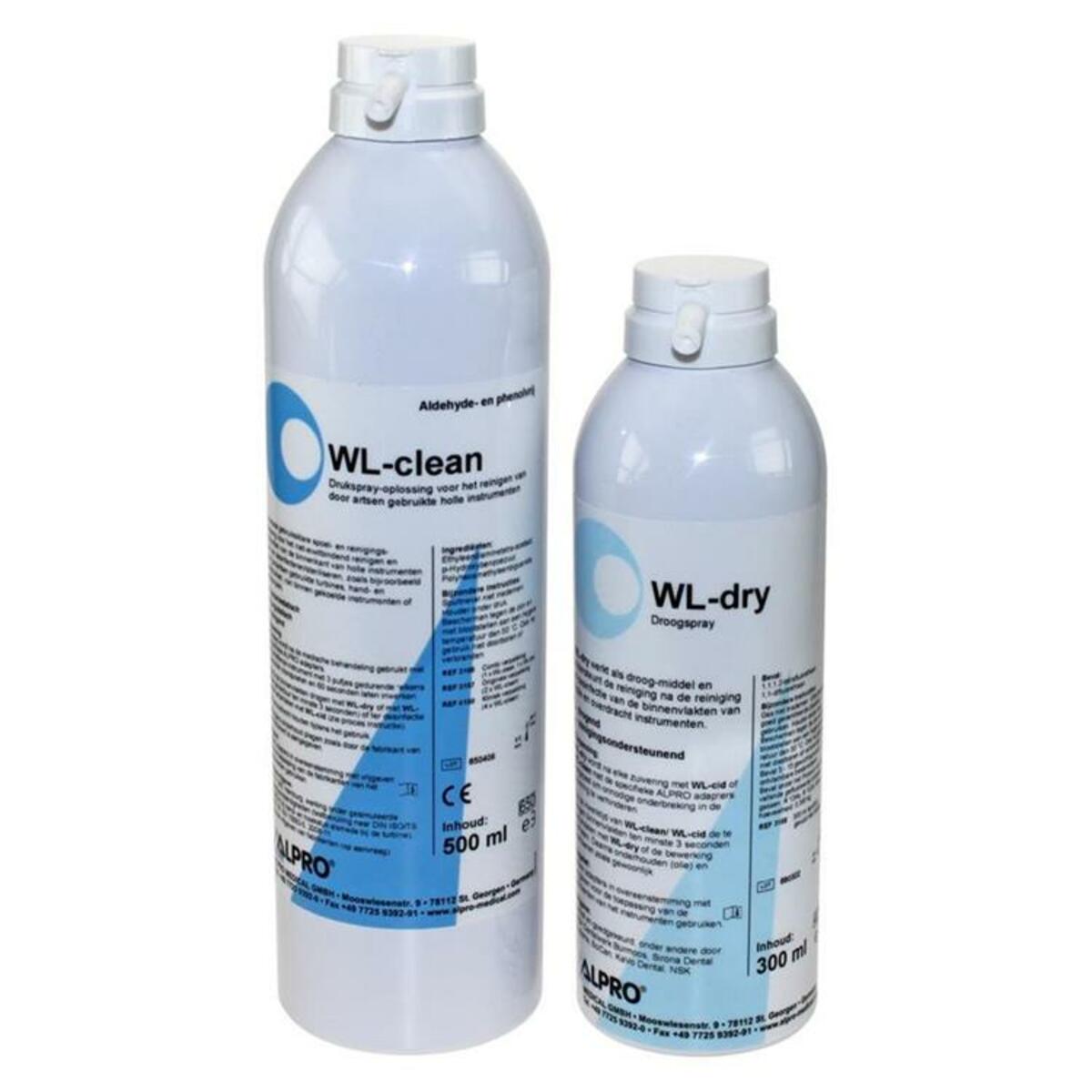 Alpro WL-clean/WL-dry set