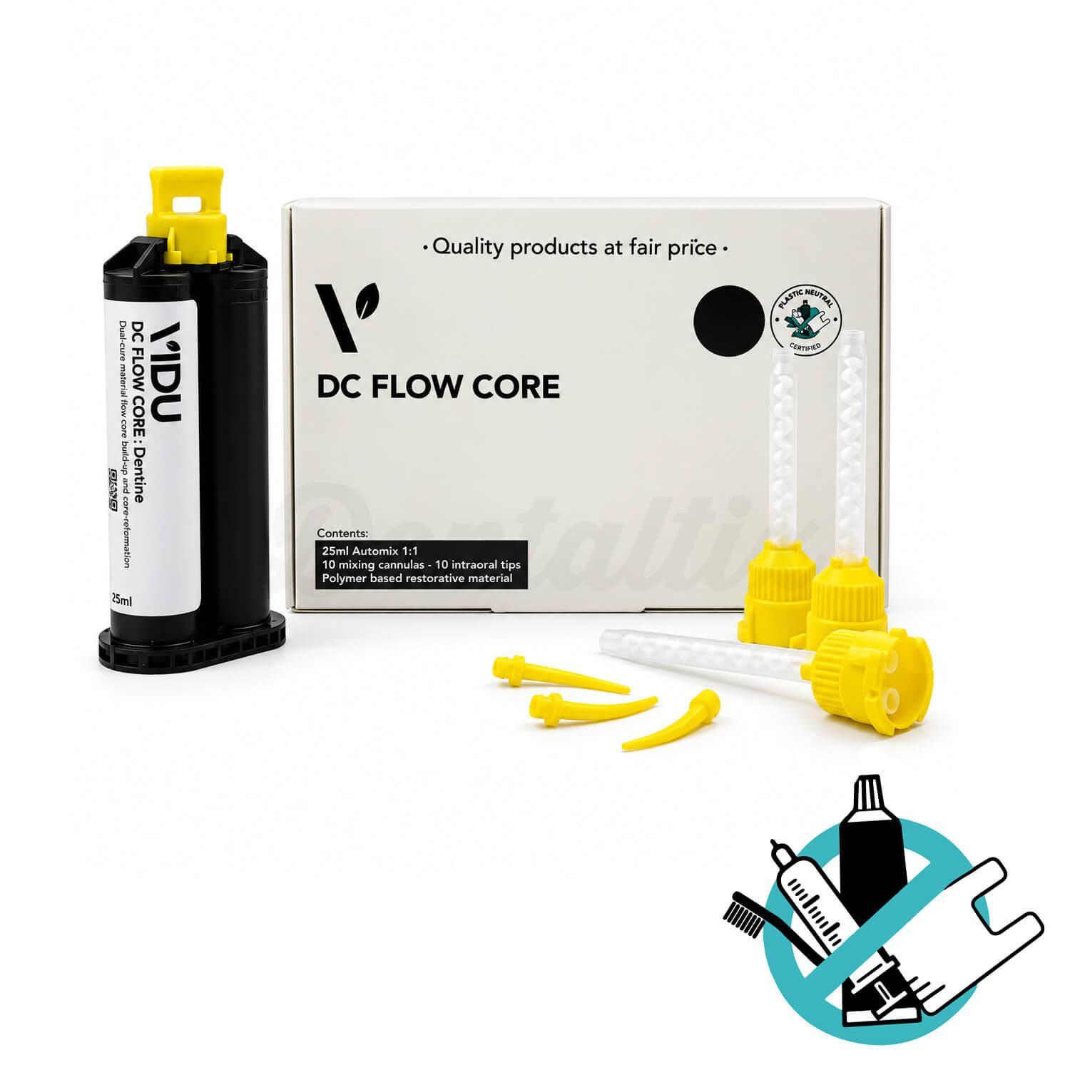 DC Flow Core: Ciments pour la reconstitution des moignons