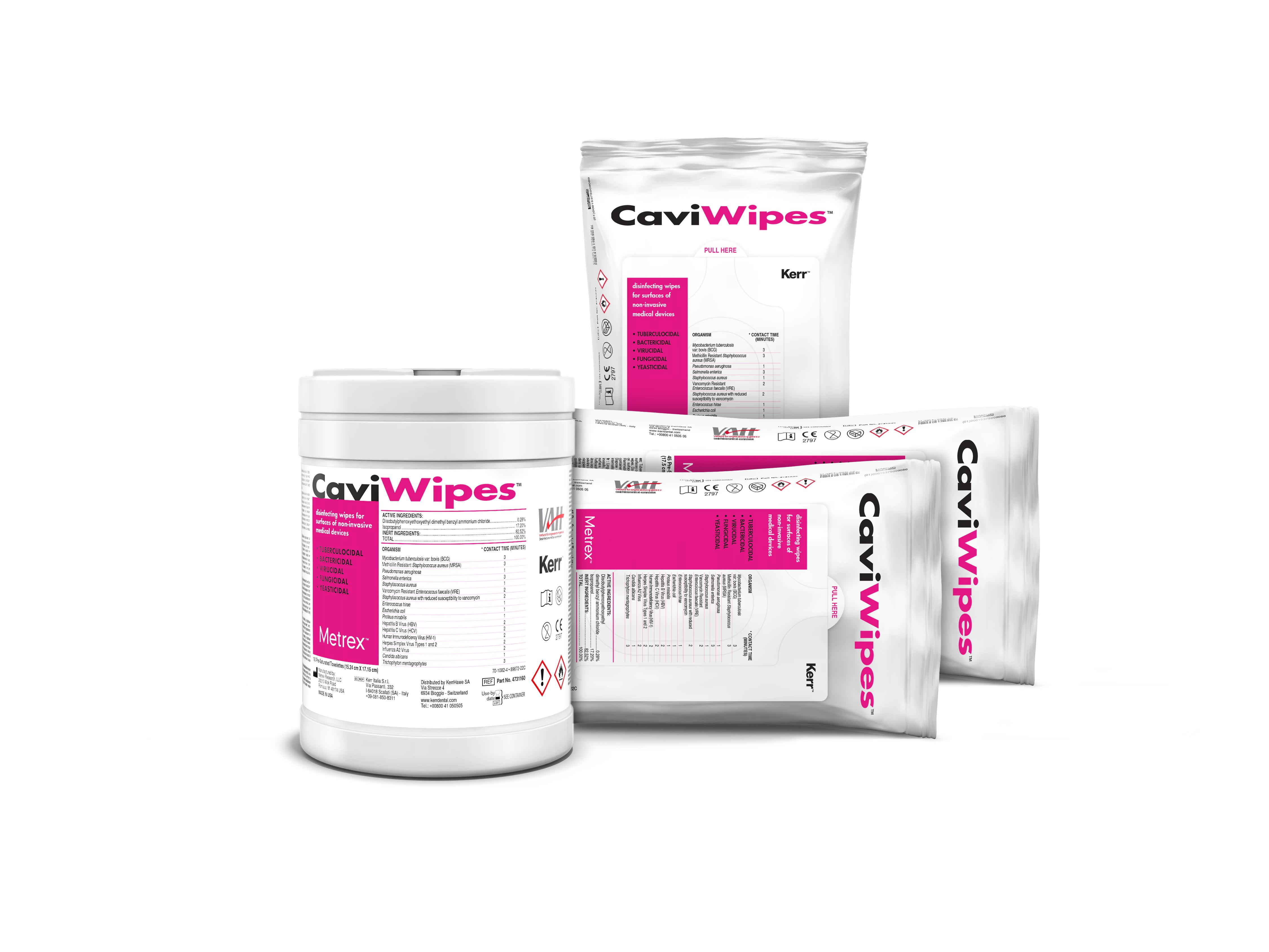 Lingettes désinfectantes CaviWipes