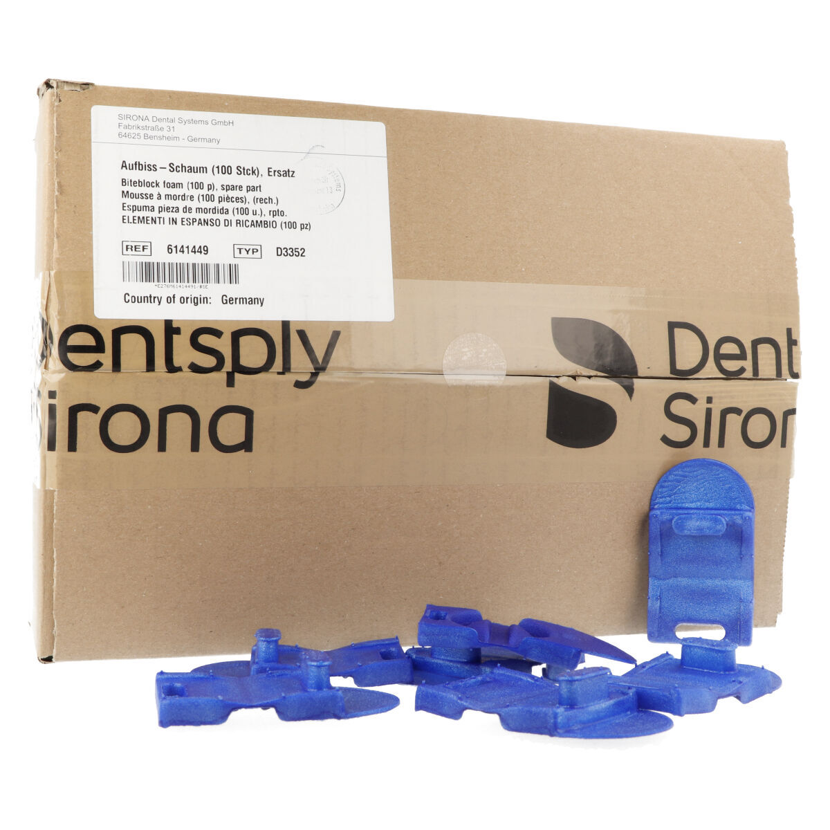 Sirona Mousse à mordre pour Orthophos