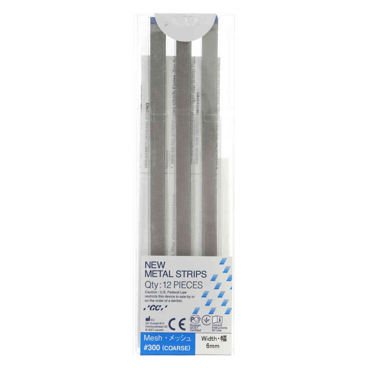 GC New Metal Strips #300 6mm - gros (bleu)