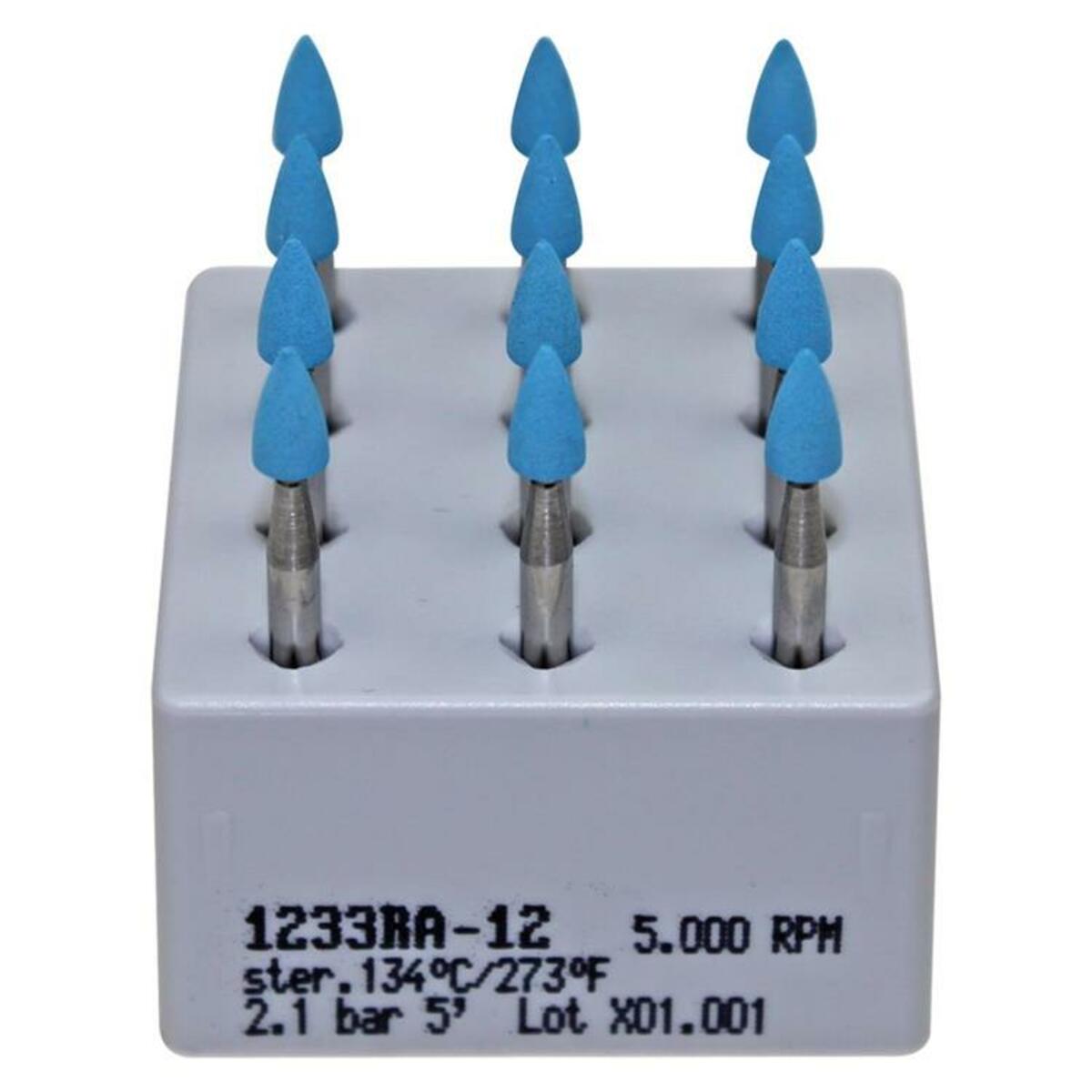 Edenta Pointes de polissage sans pâte à polir CA minitip 6,0mm Ø 0,30