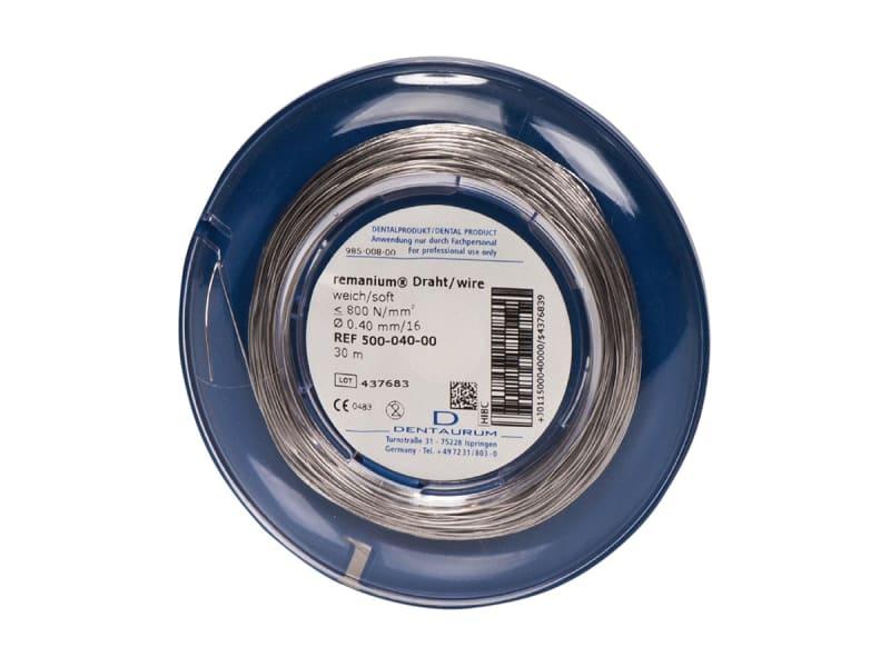 Remanium Fil de ligature acier mou rouleau Ø 0,40mm