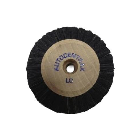 Brosse Soie Noire Centre Bois 4 Rangs Ø80mm (1)