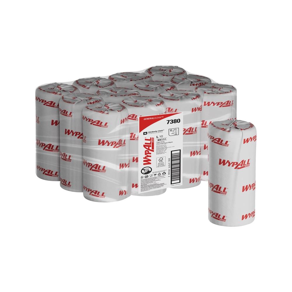 Scott Dressing Wypall L10 Towels 12x 165 vellen 7380 12 rollen