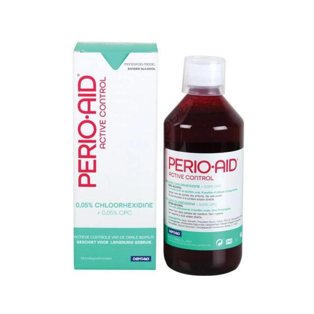 Perio-Aid Active Control rinçage buccal 0,05% 500 ml