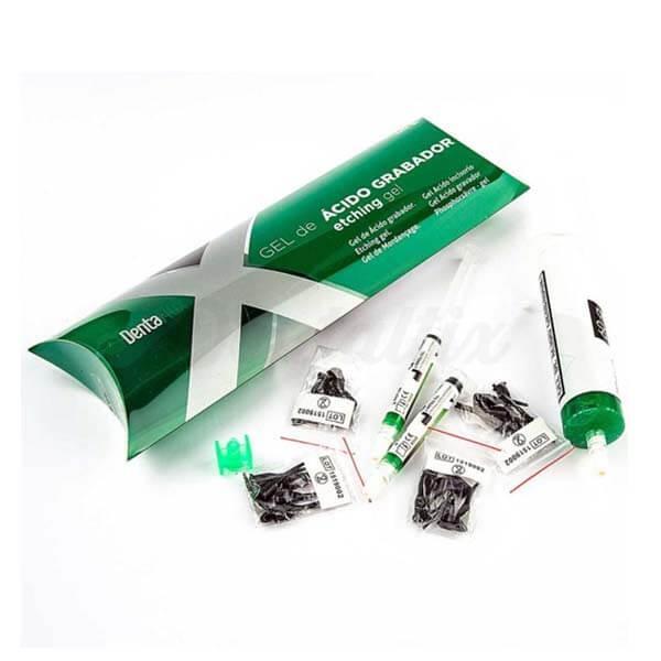 Gel d'acide phosphorique de 37% en seringue verte