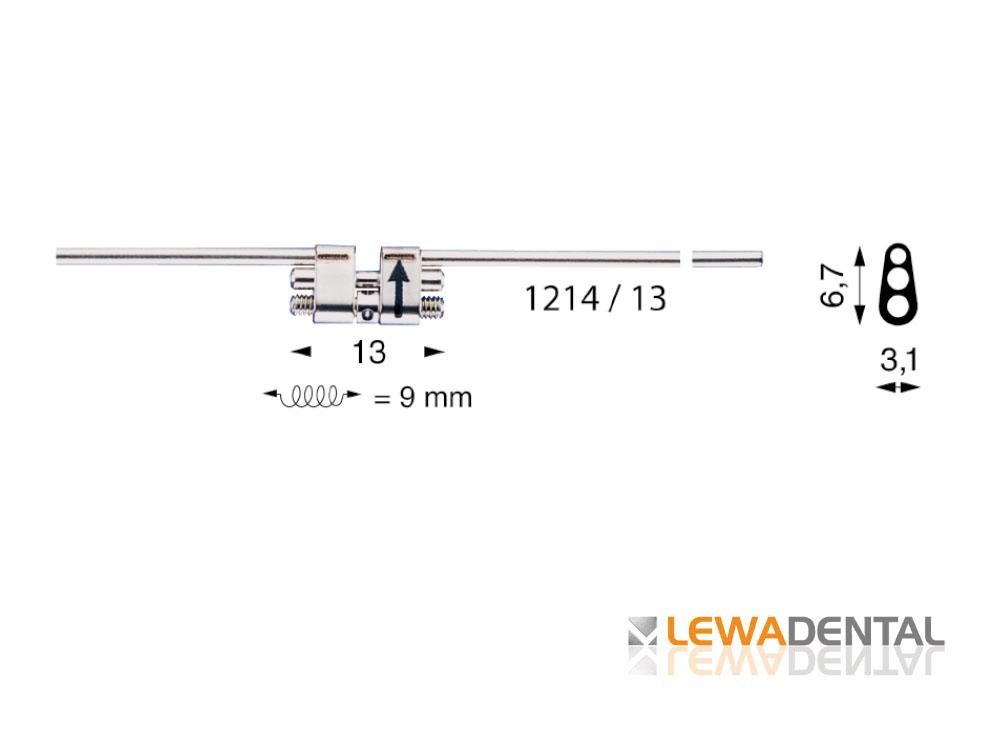 Expander for lower jaws 13, max. 9 mm