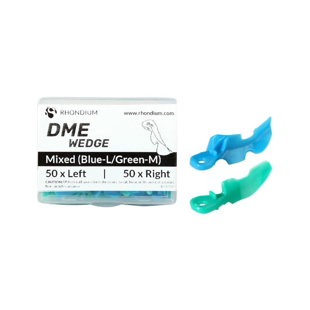 Rhondium DME Wedge assortiment 100 pcs