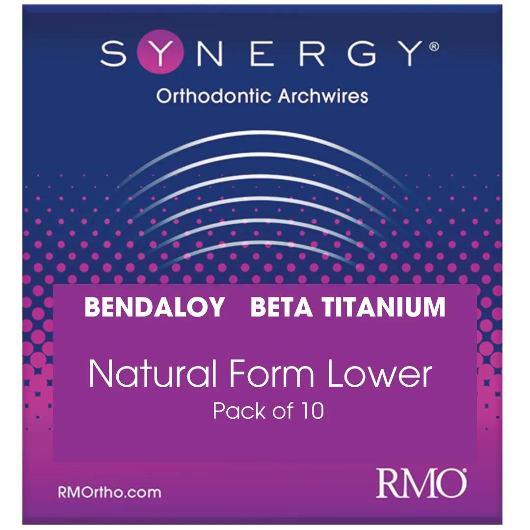Arcs Bendaloy®Beta Titanium Natural Form