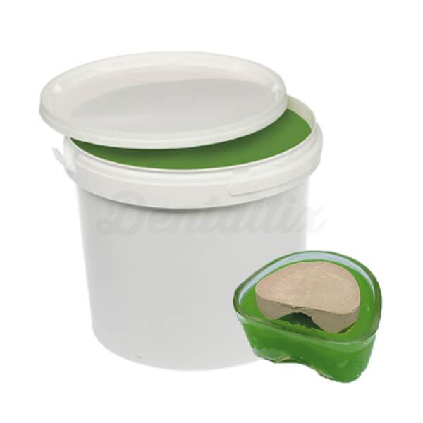 Precigel : gélatine de duplication verte (6 kg)
