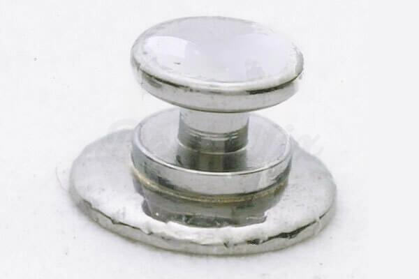 Bouton lingual plat (10 pcs)