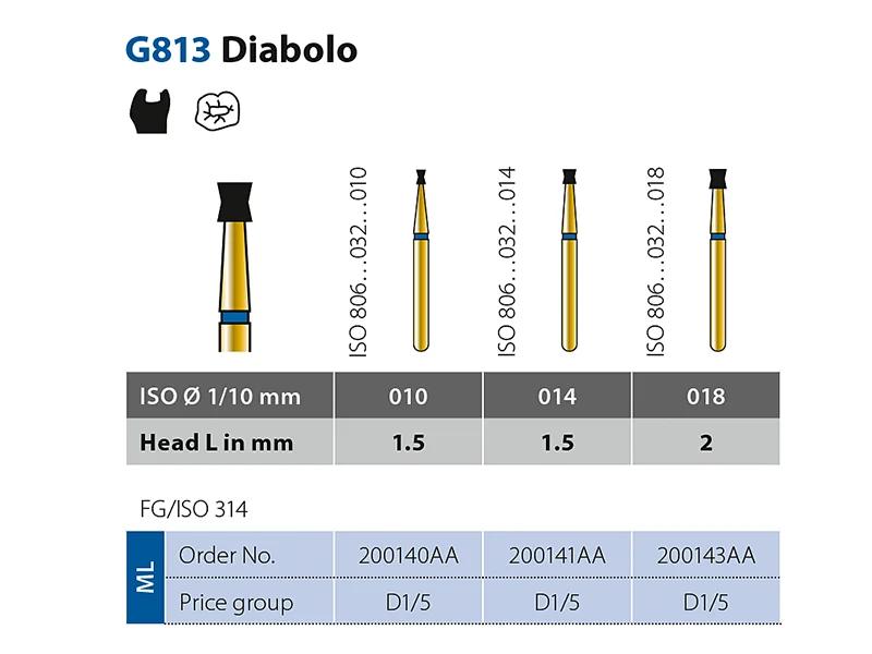 Diatech G813 Instrument diamanté