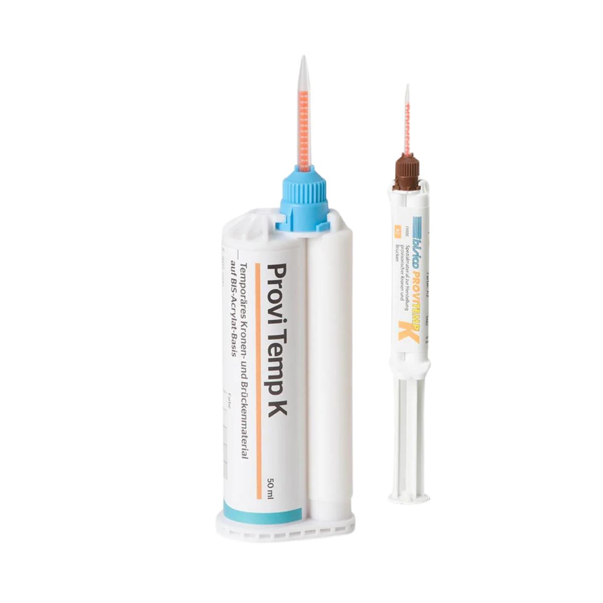 Résine provisoire Bisico Provi Temp K, cartouche 4:1 (A1/A2/A3/Bleach) (50 mL)