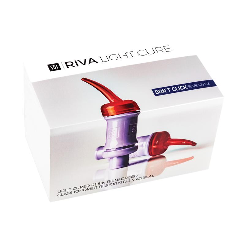 RIVA LIGHT CURE CAPS (50)