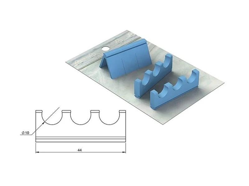 Réassorts silicones pour Cassette Galaxy 28x18 - 12 instruments + espace libre