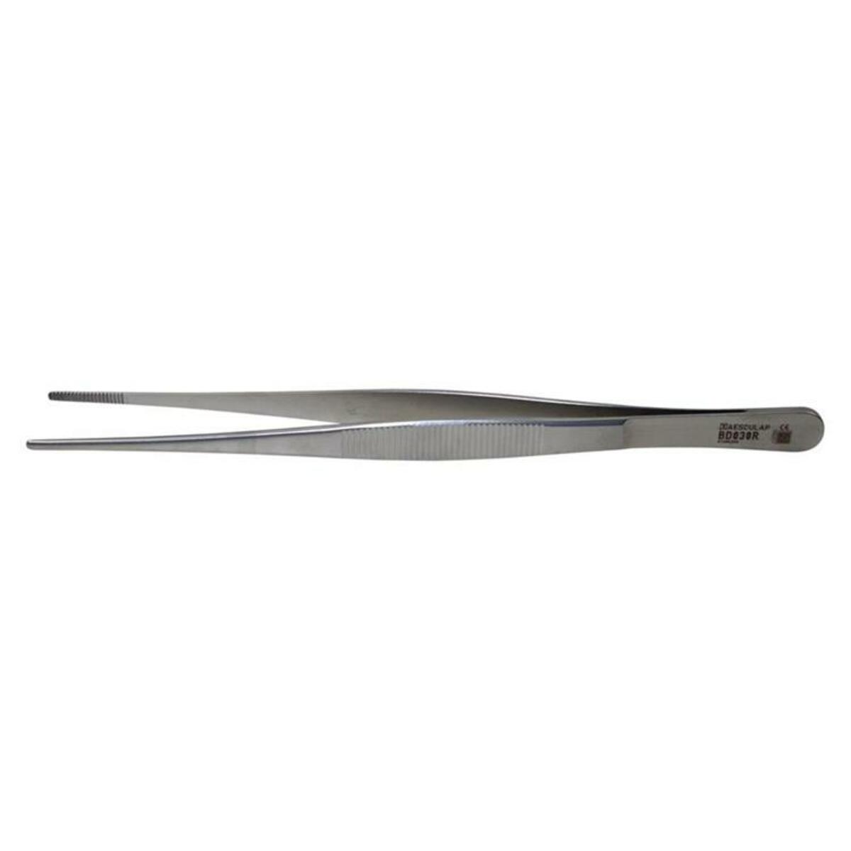 Aesculap Anatomisch pincet (recht) medium gekarteld - 180mm