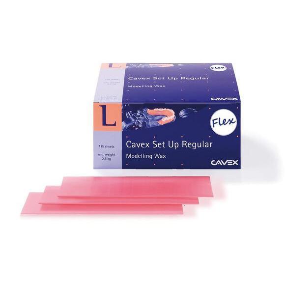 Cavex Set Up Wax - Regular Flex Modelleerwas (2500 g / 115 st.)