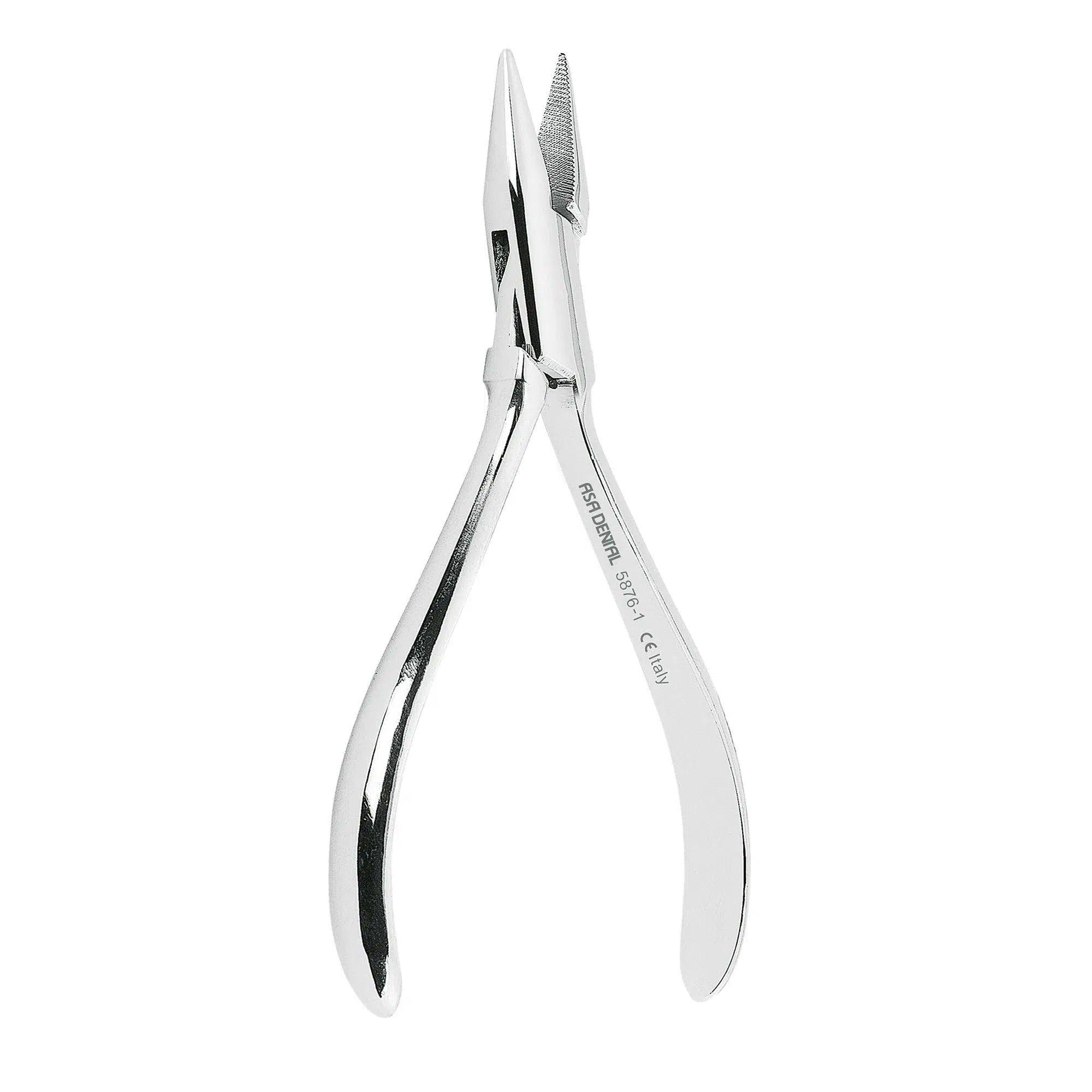 Pince orthodontique Asa Dental striée (13,5 cm)