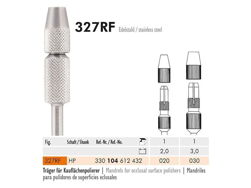 327 RF mandrel