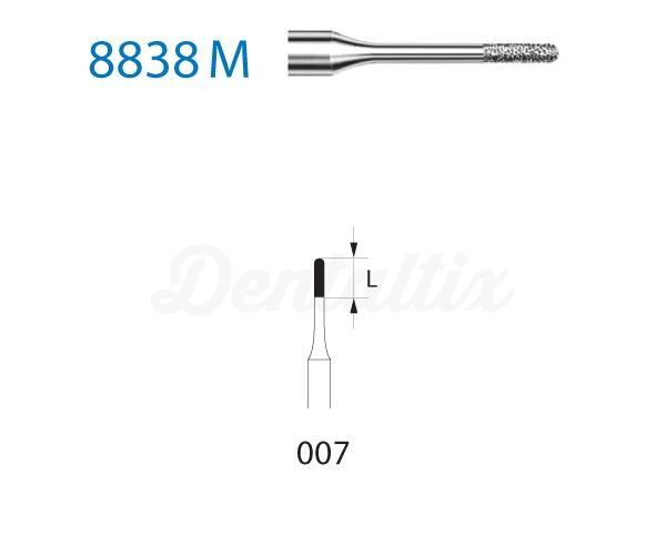 Fraise 8838M.314. Diamantée Cylindrique Arrondie FG (5 unités)