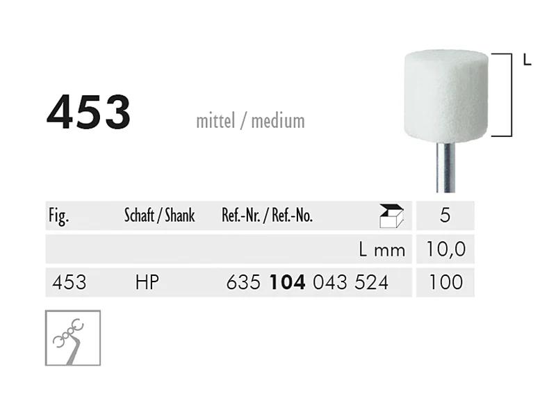 453 HP pointe à polir (white, hard)
