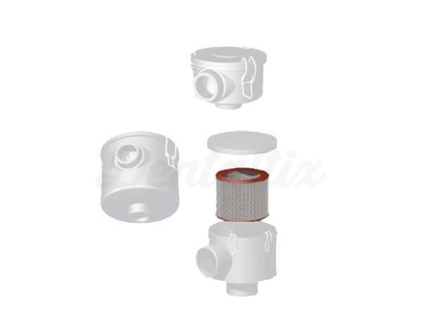 HEPA H14: cartridge voor bacteriologisch filter