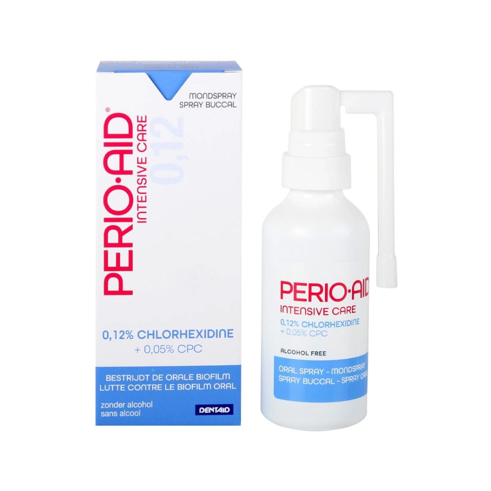 Dentaid Perio-Aid Intensive Care spray buccal 0,12% 50 ml