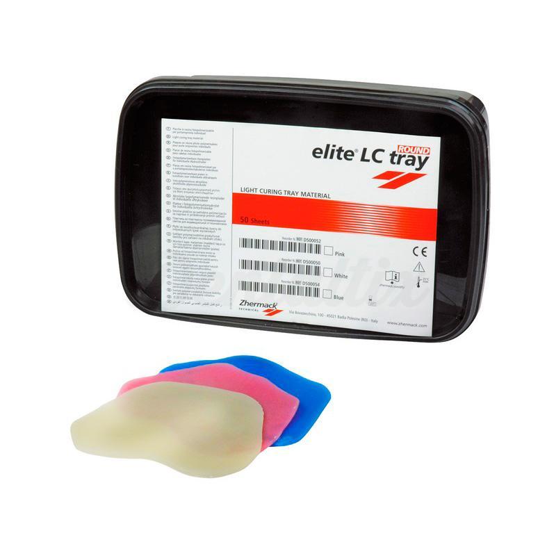 Elite LC Round - Plaques en résine (50 pcs)