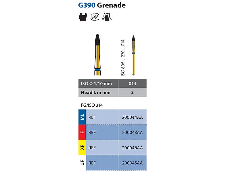 Diatech G390 Instrument diamanté