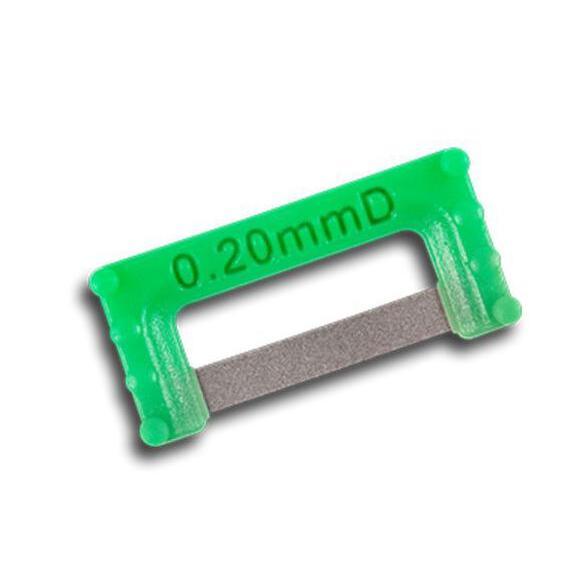 ContacEZ IPR Extra-Widener Strip System double face gros 0,20 mm vert (8 pcs)