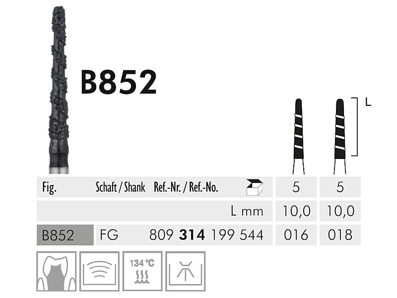 B 852 Black Cobra instrument diamanté