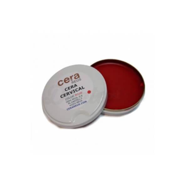 Pot de cire dentaire cervicale rouge (50 gr)
