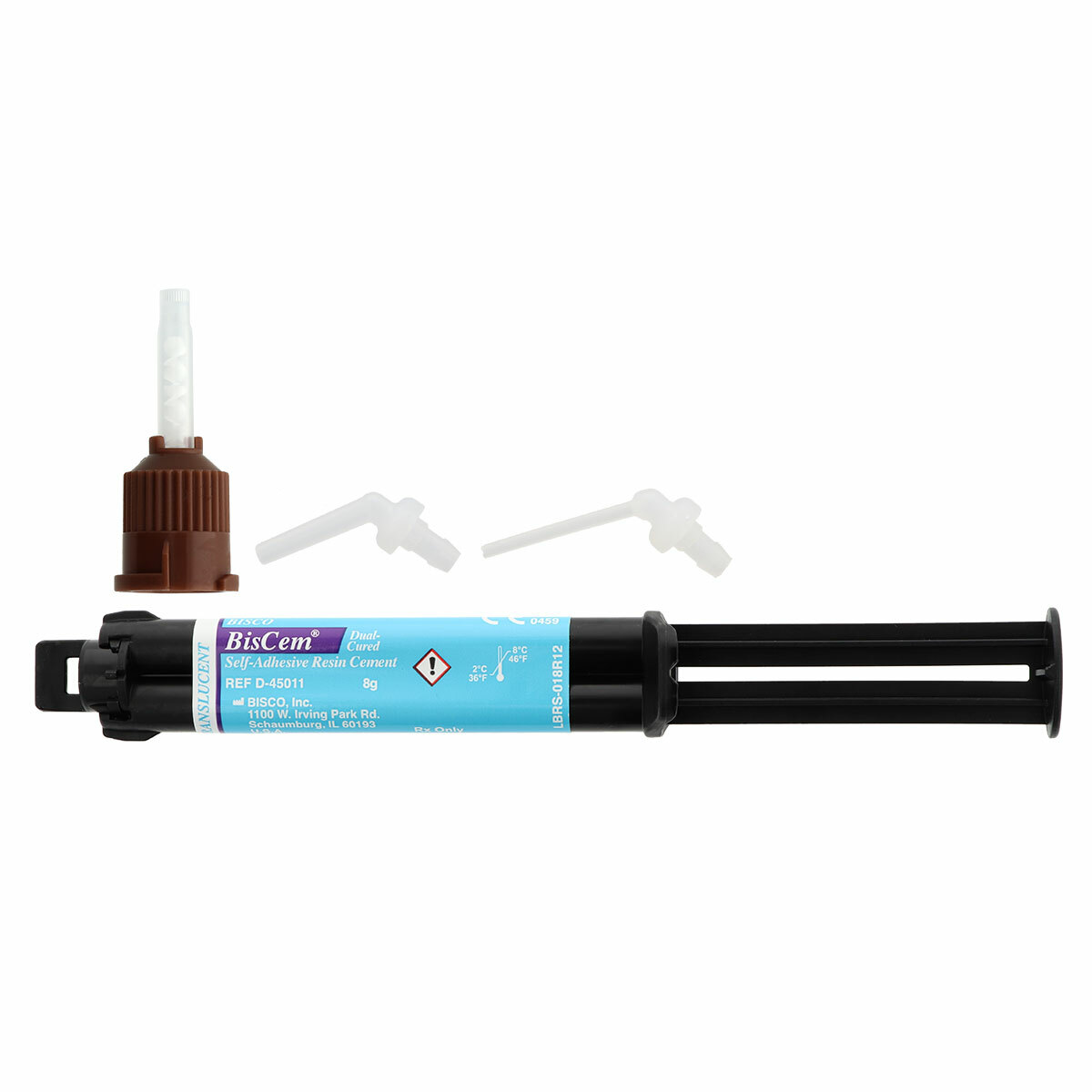 BisCem® Dual-Cured ciment composite automordançant - translucide