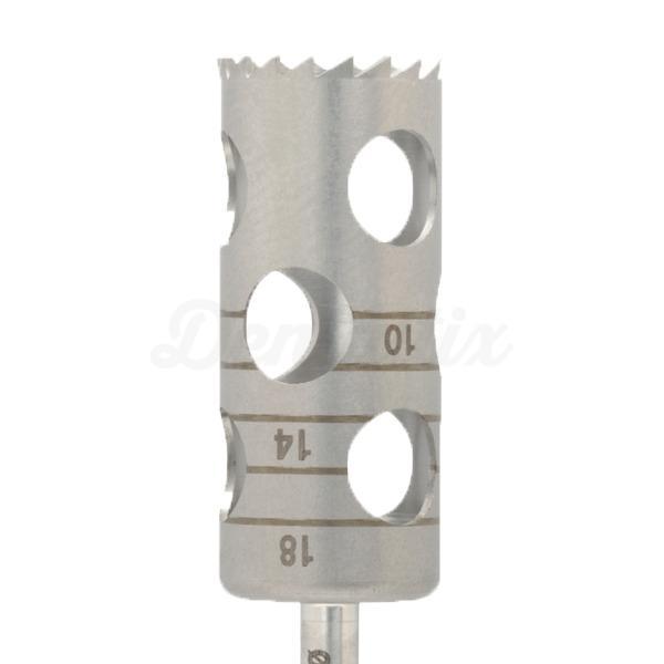 229XLRF.CA - Fraise tréphine en acier inoxydable en forme de bistouri circulaire pour contre-angle (1 pc.)