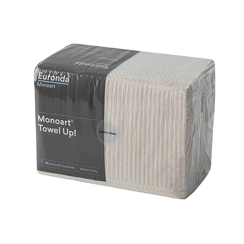 SERVIETTES TOWEL UP NATURA (10X50)
