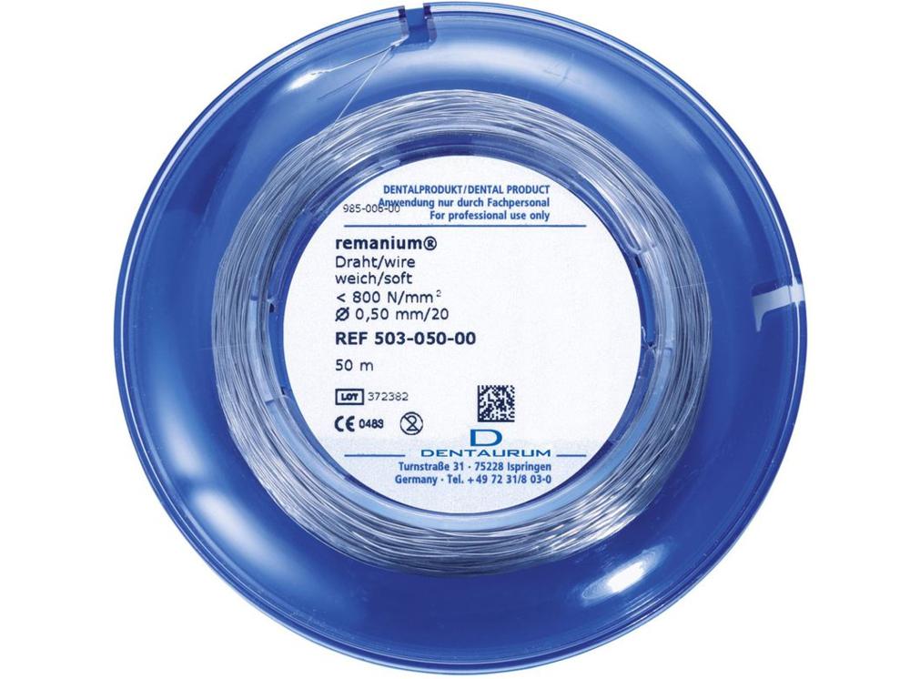 remanium® ligatuurdraadt, .020'' (0,50 mm)